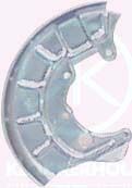 Splash Guard, brake disc KLOKKERHOLM 9521368