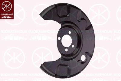Splash Guard, brake disc KLOKKERHOLM 9521878