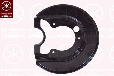 Splash Guard, brake disc KLOKKERHOLM 9523874