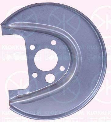 KLOKKERHOLM 9523877 Splash Guard, brake disc