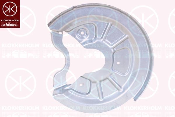 KLOKKERHOLM 9534877 Splash Guard, brake disc