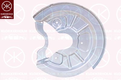 Splash Guard, brake disc KLOKKERHOLM 9534877
