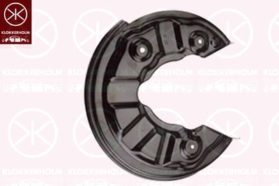 Splash Guard, brake disc KLOKKERHOLM 9535874