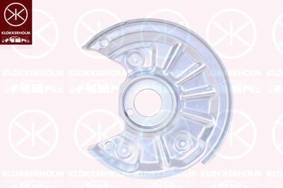 Splash Guard, brake disc KLOKKERHOLM 9535876