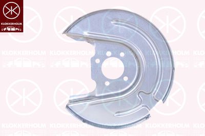 Splash Guard, brake disc KLOKKERHOLM 9535877
