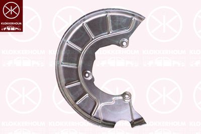 Splash Guard, brake disc KLOKKERHOLM 9545378