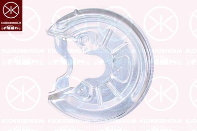 Splash Guard, brake disc KLOKKERHOLM 9545878