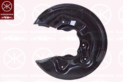 Splash Guard, brake disc KLOKKERHOLM 9547873
