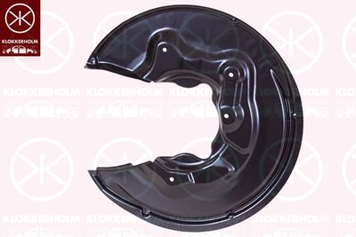 Splash Guard, brake disc KLOKKERHOLM 9547878