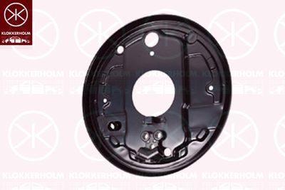 Splash Guard, brake disc KLOKKERHOLM 9556875