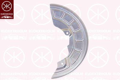 Splash Guard, brake disc KLOKKERHOLM 9557376