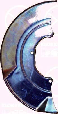 Splash Guard, brake disc KLOKKERHOLM 9558378