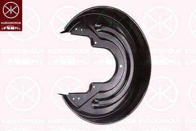 Splash Guard, brake disc KLOKKERHOLM 9558870