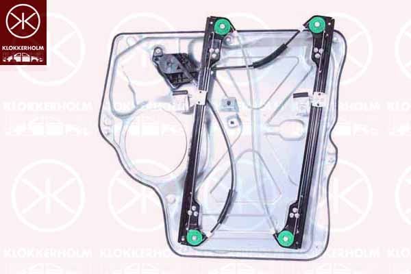 KLOKKERHOLM 95681701 Window Regulator