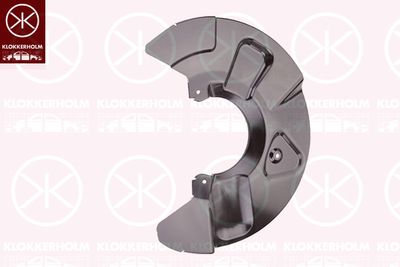 Splash Guard, brake disc KLOKKERHOLM 9568376