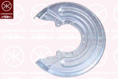Splash Guard, brake disc KLOKKERHOLM 9568870