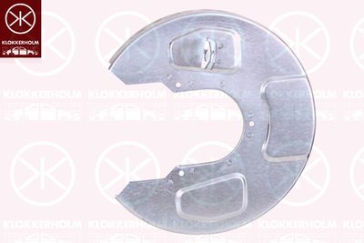 Splash Guard, brake disc KLOKKERHOLM 9590877