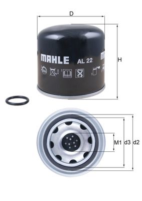 KNECHT AL 22 Air Dryer Cartridge, compressed-air system