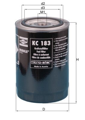 Fuel Filter KNECHT KC 183