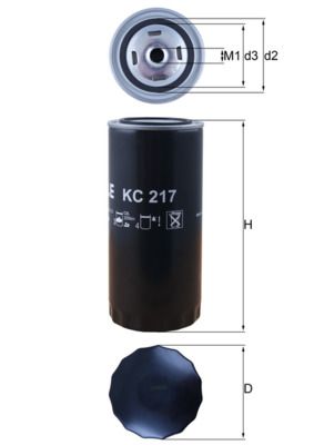 Fuel Filter KNECHT KC 217