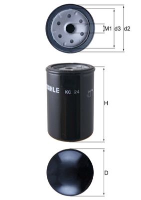 KNECHT KC 24 Fuel Filter