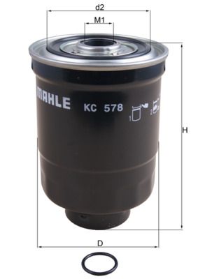 KNECHT KC 578D Fuel Filter