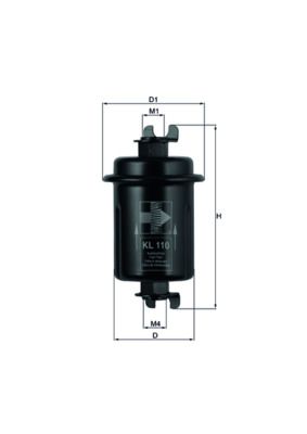KNECHT KL 110 Fuel Filter