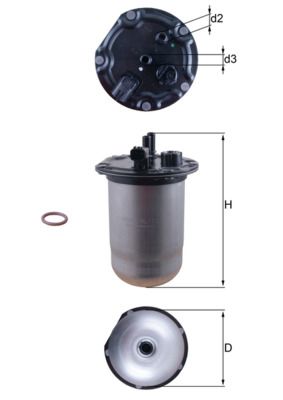KNECHT KL 1132D Fuel Filter