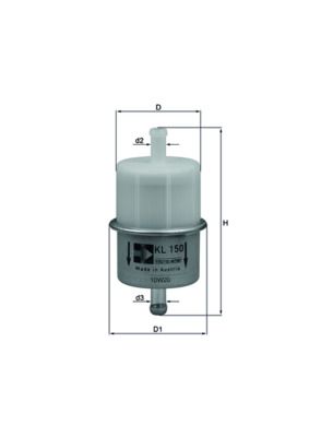 KNECHT KL 150 OF Fuel Filter