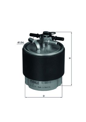 KNECHT KL 440/18 Fuel Filter