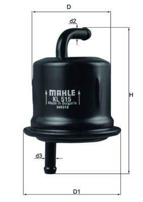 KNECHT KL 515 Fuel Filter