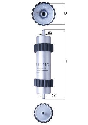 KNECHT KL 1102 Fuel Filter