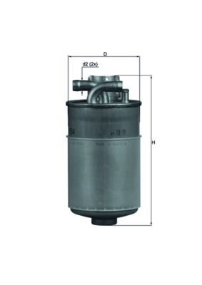 KNECHT KL 154 Fuel Filter