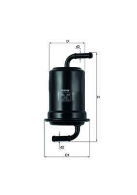 KNECHT KL 159 Fuel Filter