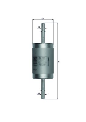 Fuel Filter KNECHT KL 181