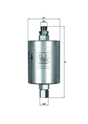 KNECHT KL 21 Fuel Filter