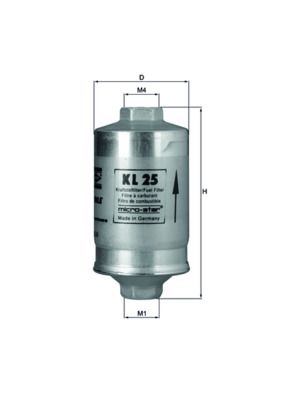 Fuel Filter KNECHT KL 25