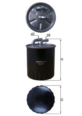 KNECHT KL 313 Fuel Filter