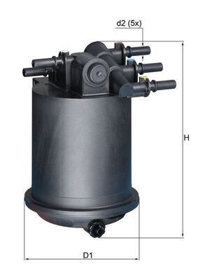 KNECHT KL 414 Fuel Filter