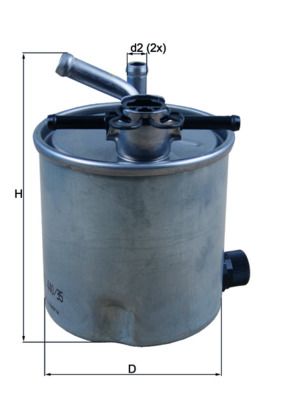 KNECHT KL 440/35 Fuel Filter