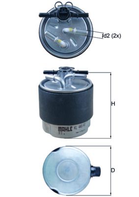 KNECHT KL 440/41 Fuel Filter