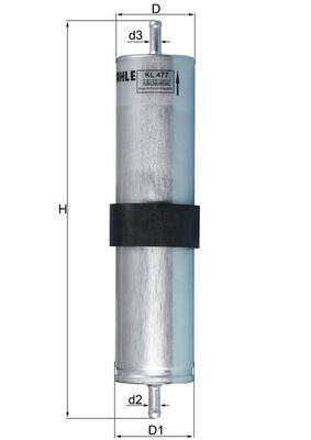 Fuel Filter KNECHT KL 477