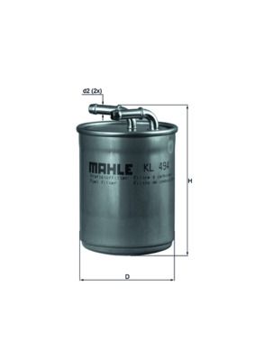 KNECHT KL 494 Fuel Filter