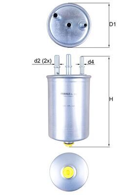 KNECHT KL 511 Fuel Filter