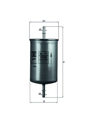 KNECHT KL 71 Fuel Filter