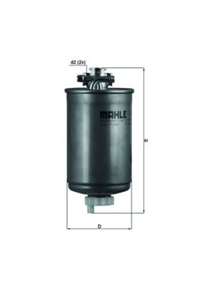Fuel Filter KNECHT KL 75