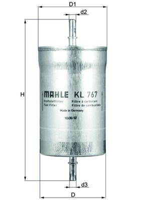 KNECHT KL 767 Fuel Filter
