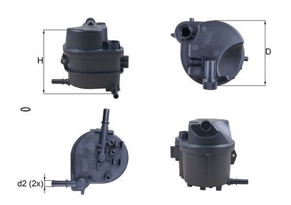 KNECHT KL 777D Fuel Filter