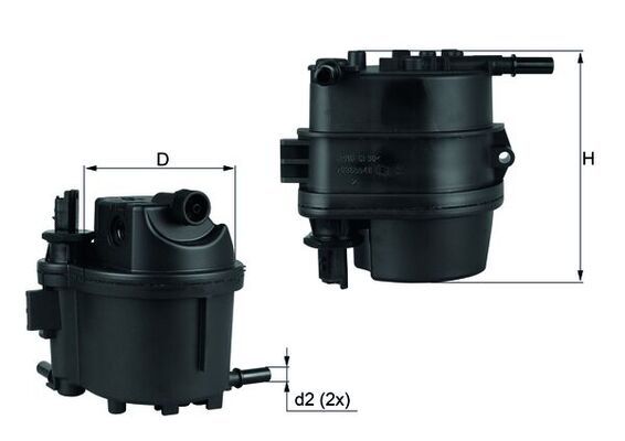 KNECHT KL 779 Fuel Filter