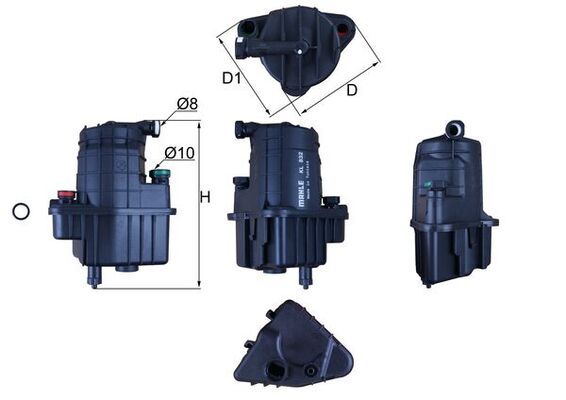 KNECHT KL 832D Fuel Filter